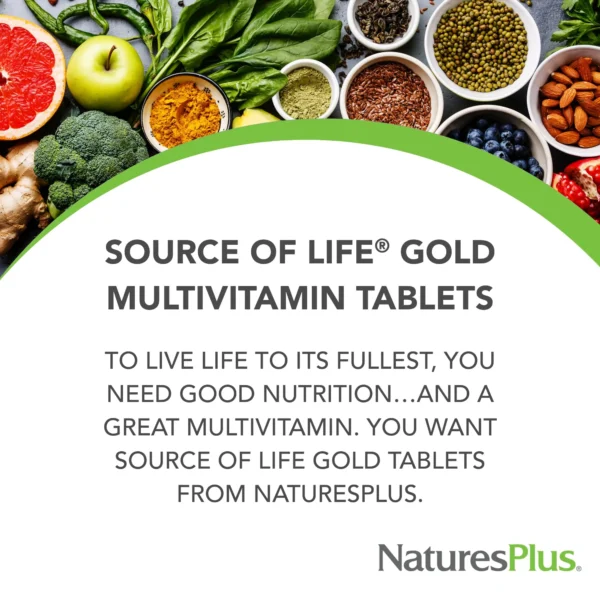 Source of Life Gold Multivitamin - 180 Tablets - Image 2