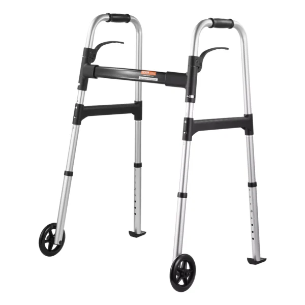 Folding Walker Silver