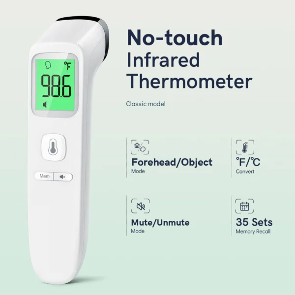 No-Touch Thermometer for Adults and Kids - Image 2