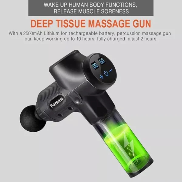 Massage Gun with 6 Heads - Image 5