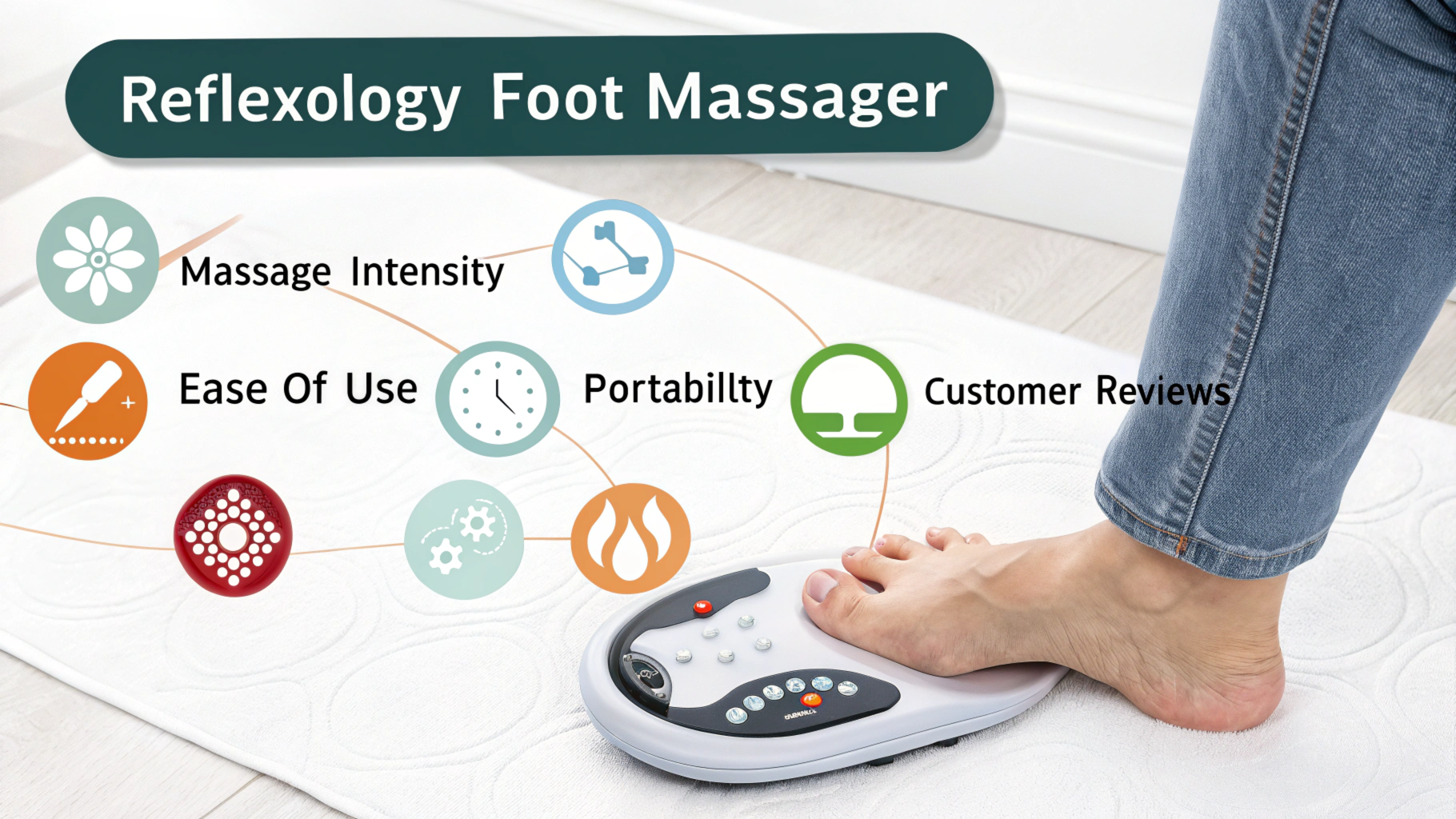 Reflexology Foot Massager