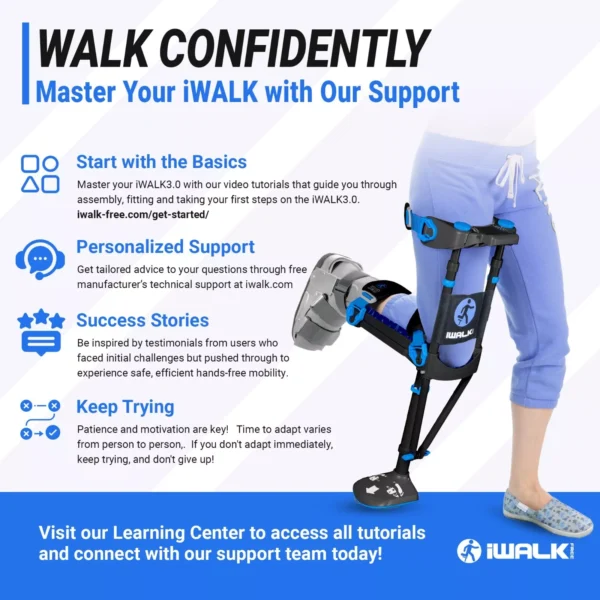 iWALK3.0 Hands Free Crutch - Image 7