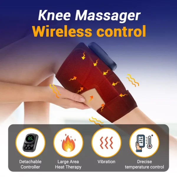 Wireless Control Heated Knee Massager - Image 5