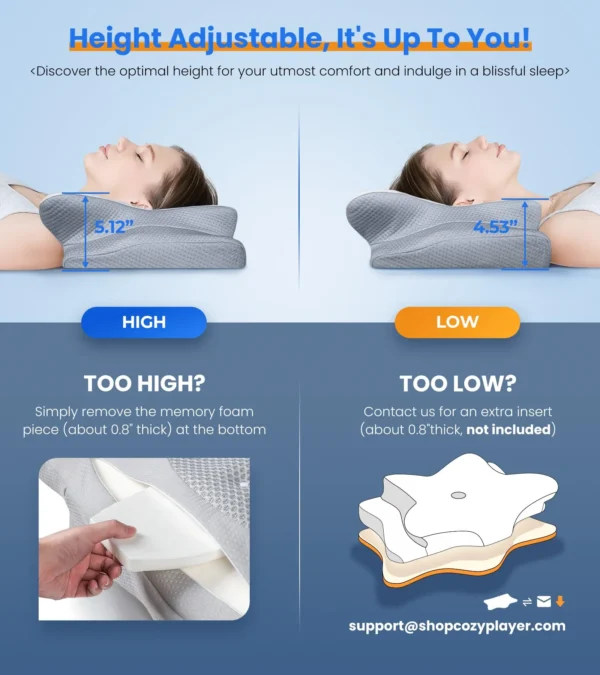 Ultra Pain Relief Cooling Pillow - Image 4