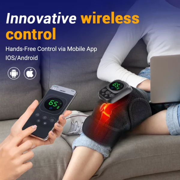 Wireless Control Heated Knee Massager - Image 6