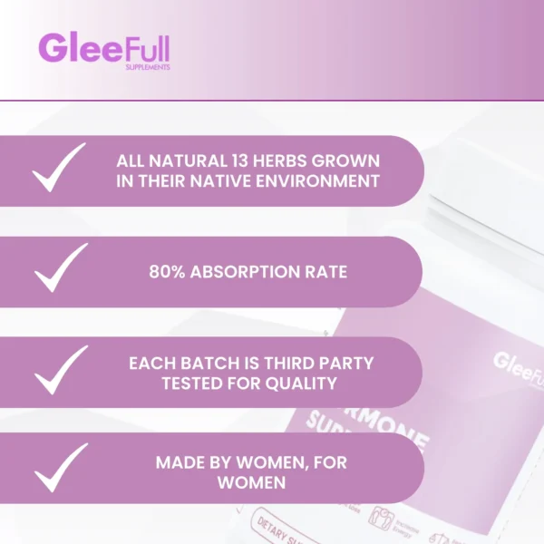 Gleeful Over 30 Hormone Support - Image 6