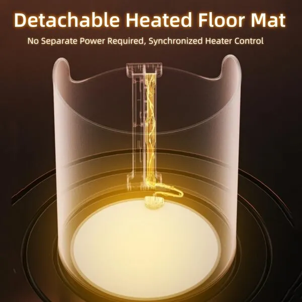 Electric Foot Warmer for Office & Home - Imagen 5